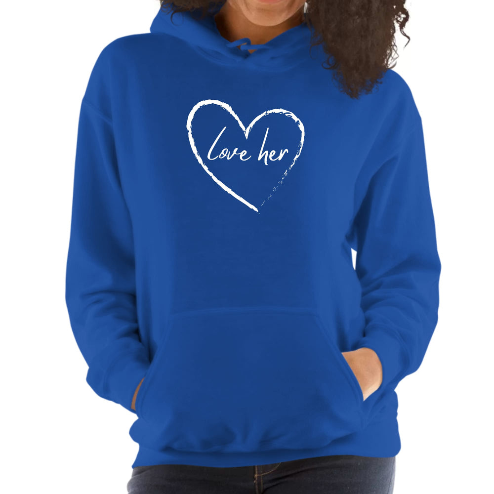 Womens Hoodie Say it Soul Love Her - Womens | Hoodies