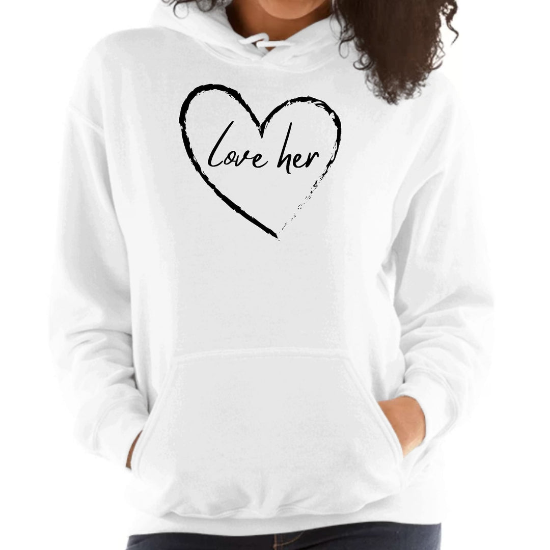 Womens Hoodie Say it Soul Love Her - Womens | Hoodies