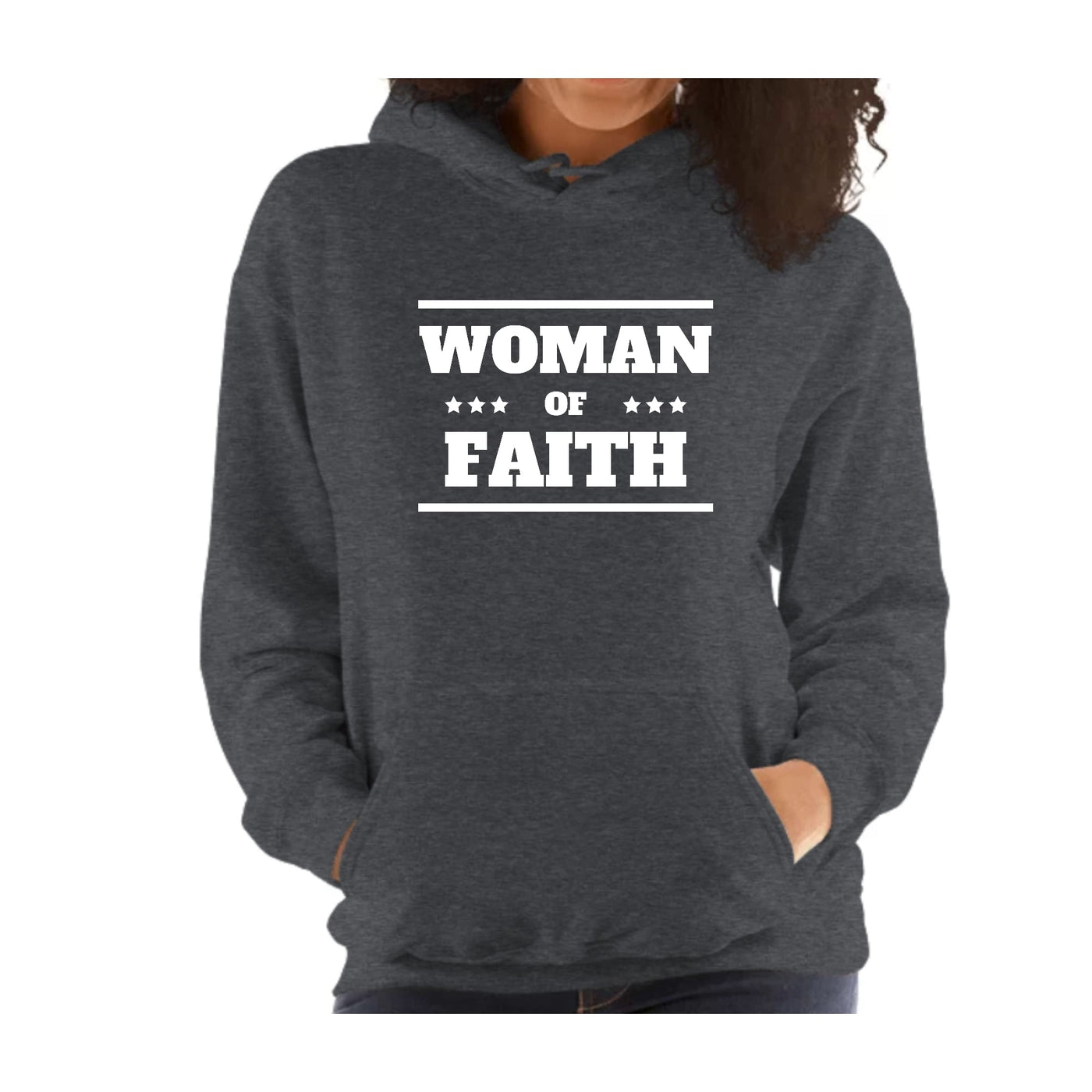 Womens Hoodie Woman Of Faith - Womens | Hoodies