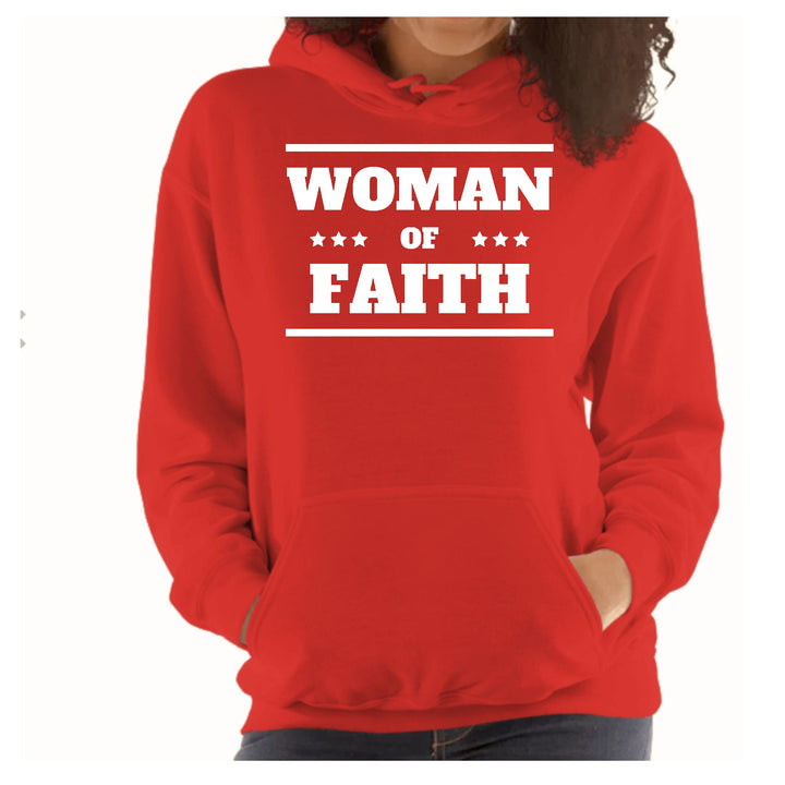 Womens Hoodie Woman of Faith - Womens | Hoodies