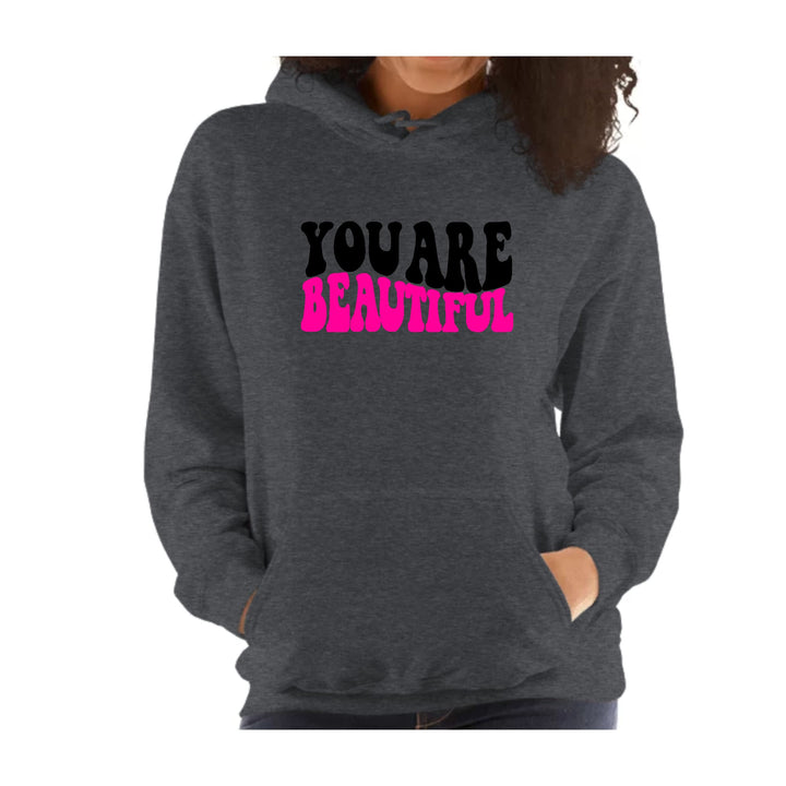 Womens Hoodie you are Beautiful Print - Womens | Hoodies