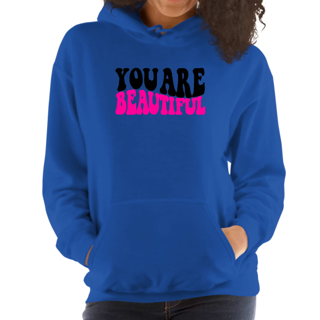 Womens Hoodie you are Beautiful Print - Womens | Hoodies