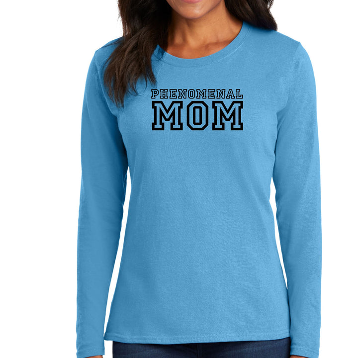 Womens Long Sleeve Graphic T-shirt Phenomenal Mom Print - Womens | T-Shirts