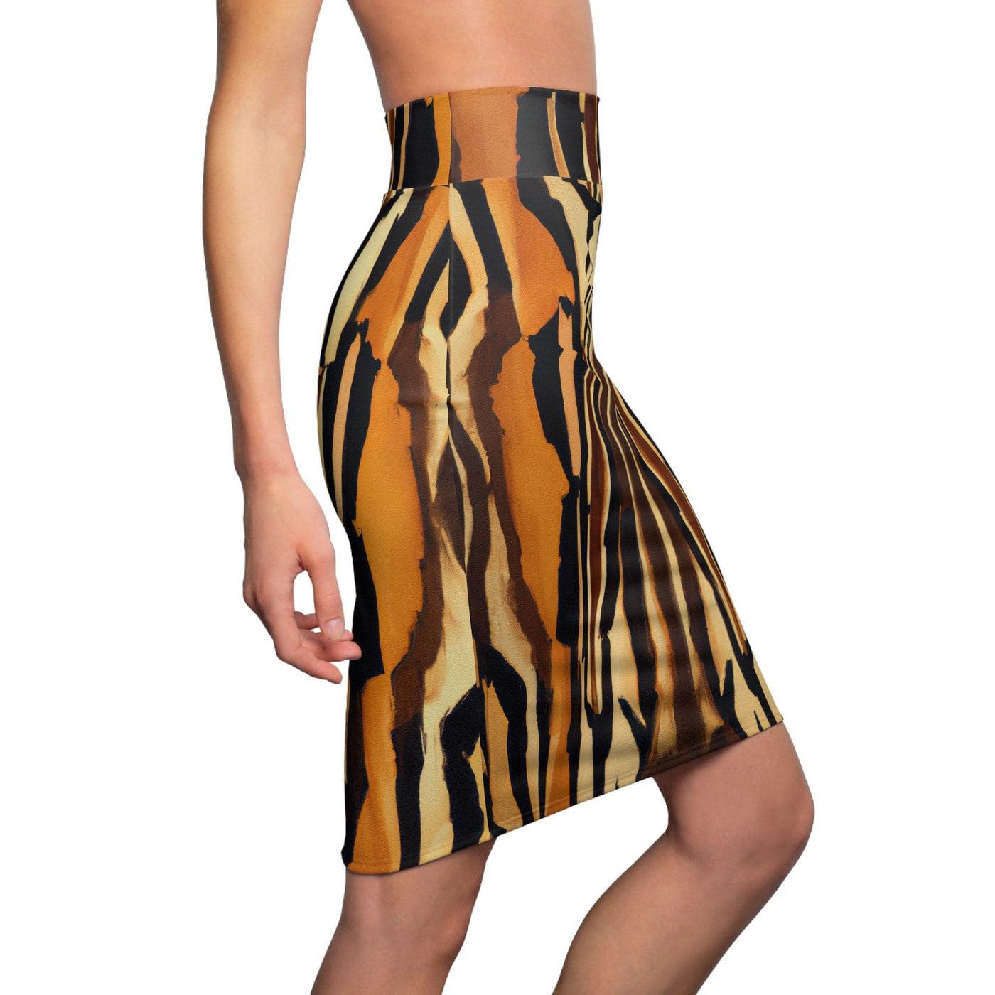 Womens Pencil Skirt Zorse Geometric Print Pattern - Womens | Skirts