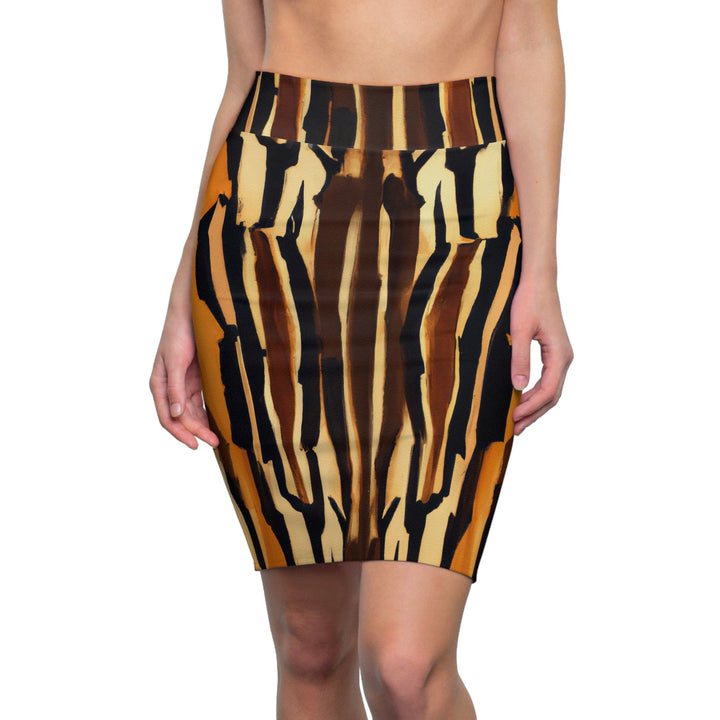 Womens Pencil Skirt Zorse Geometric Print Pattern - Womens | Skirts