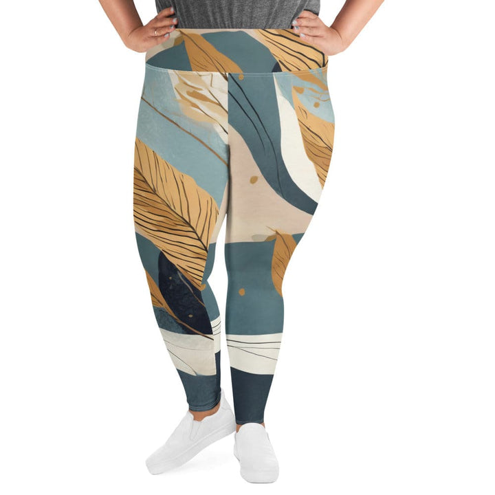 Womens Plus Size Fitness Leggings Boho Style Print 2 - Womens | Leggings | Yoga