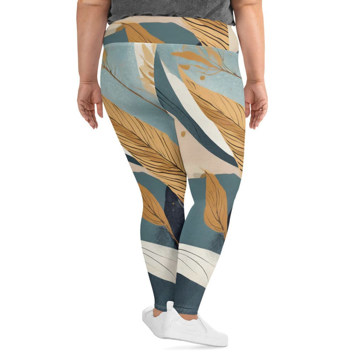 Womens Plus Size Fitness Leggings Boho Style Print 2 - Womens | Leggings | Yoga