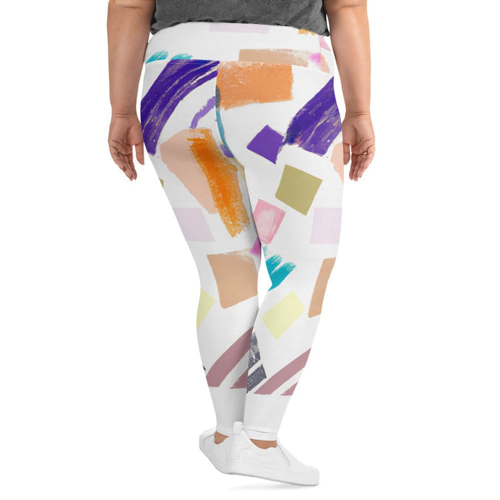 Womens Plus Size Fitness Leggings Pastel Pattern - Womens | Leggings | Yoga