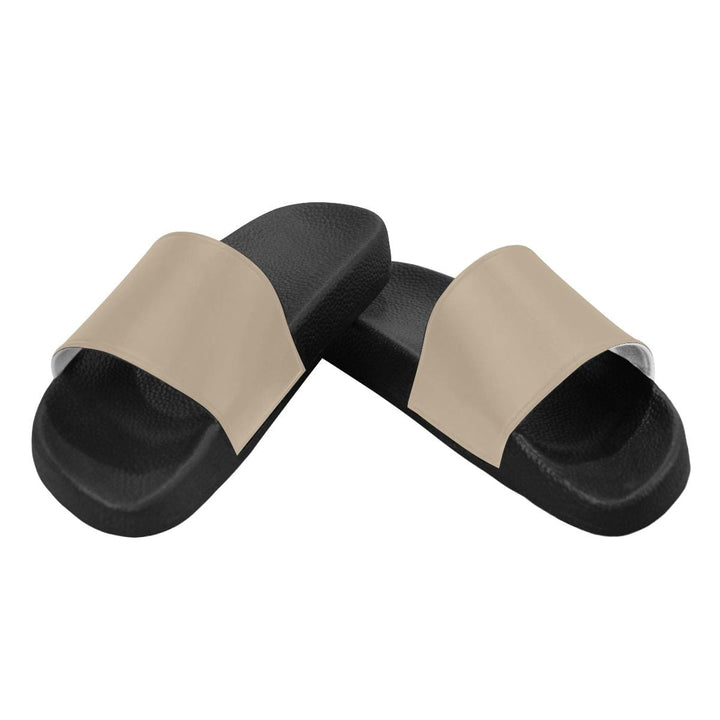 Womens Slides Flip Flop Sandals Dark Beige - Womens | Slides