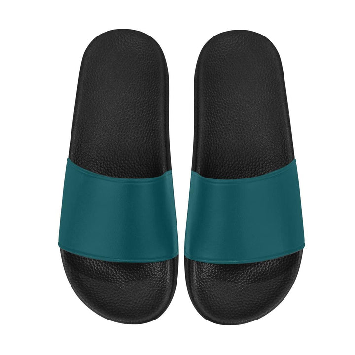 Womens Slides Flip Flop Sandals Forest Green - Womens | Slides