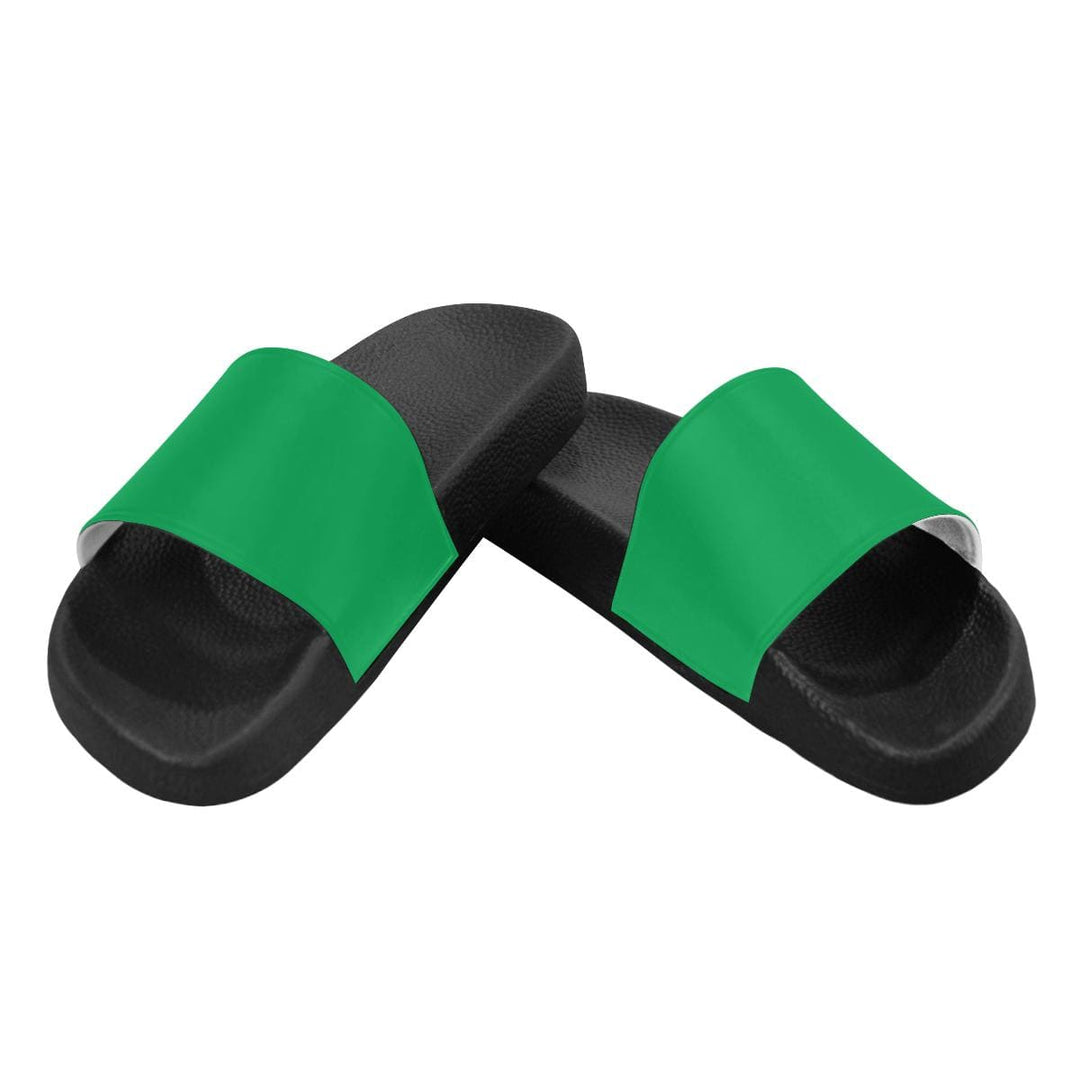 Womens Slides Flip Flop Sandals Green - Womens | Slides