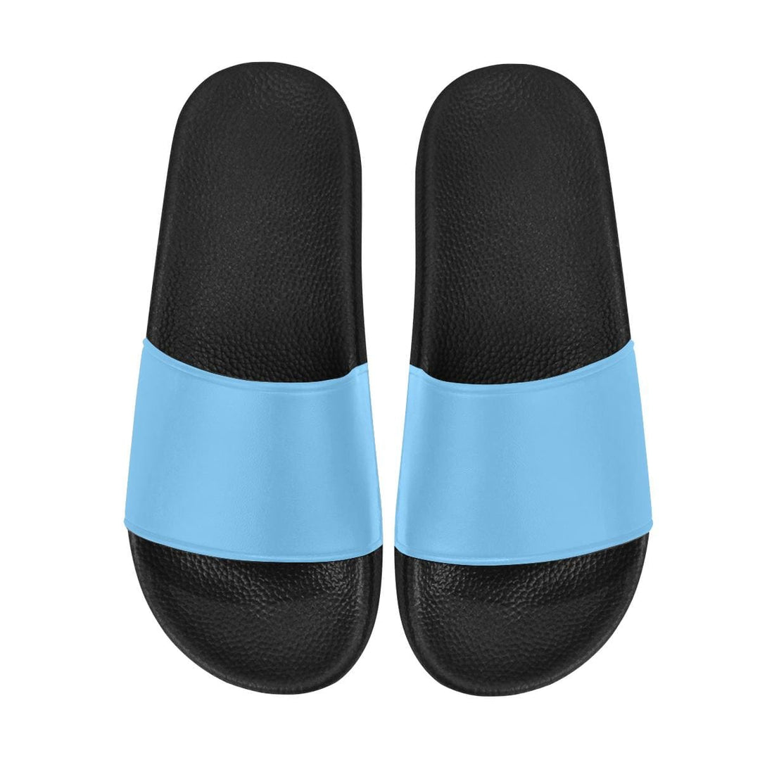 Womens Slides Flip Flop Sandals Light Blue - Womens | Slides