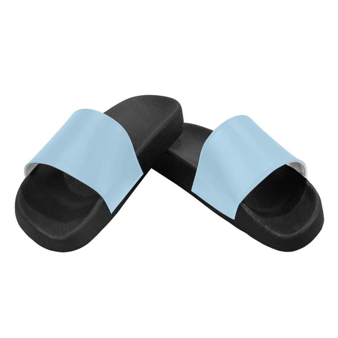 Womens Slides Flip Flop Sandals Light Blue - Womens | Slides