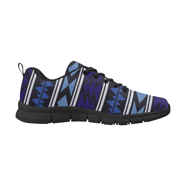 Womens Sneakers Blue Aztec Print Running Shoes - Womens | Sneakers | Running