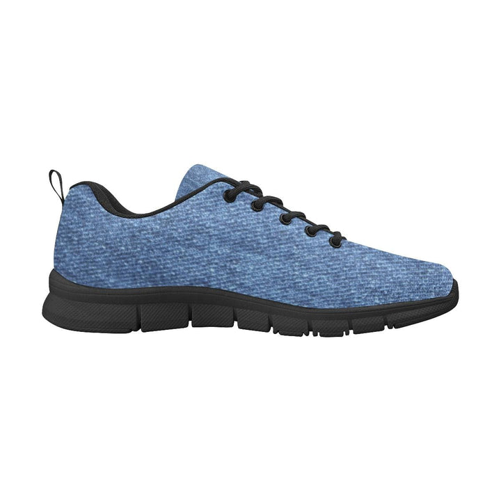 Womens Sneakers Blue Denim Print Running Shoes - Womens | Sneakers | Running