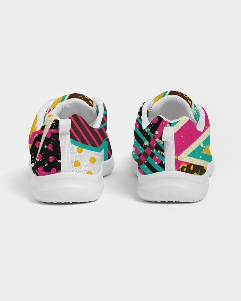 Womens Sneakers - Canvas Running Shoes Multicolor Pop Print - Womens | Sneakers