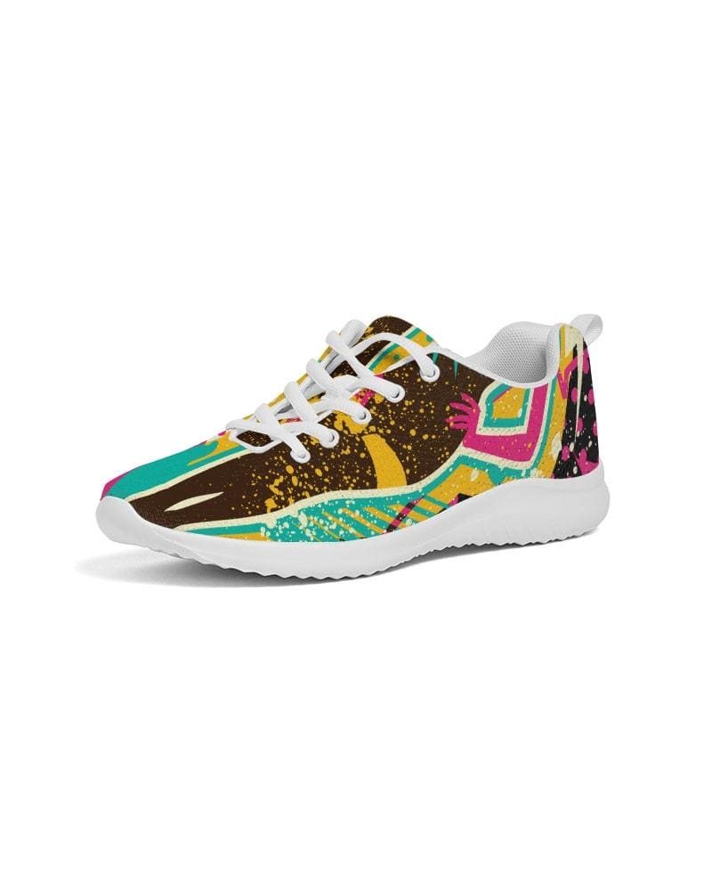 Womens Sneakers - Canvas Running Shoes Multicolor Pop Print - Womens | Sneakers