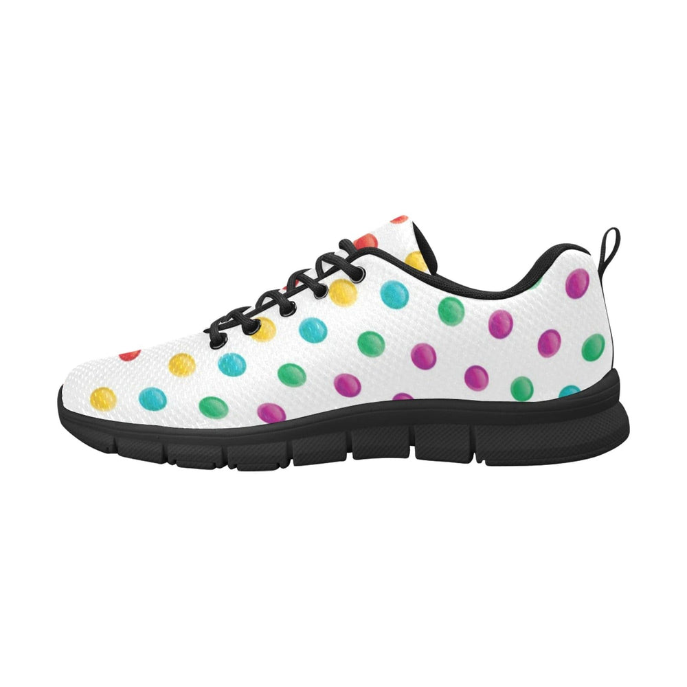 Womens Sneakers Multicolor Polka Dot Print Running Shoes - Womens | Sneakers