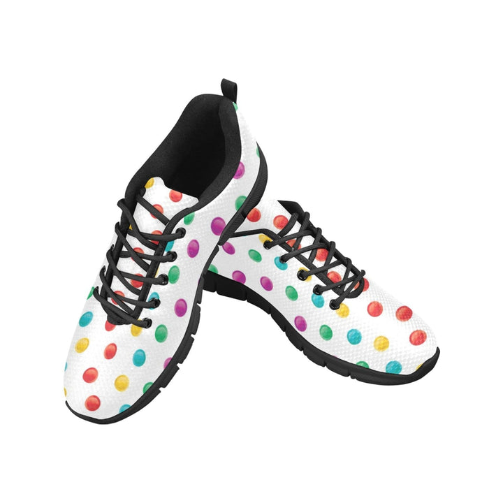 Womens Sneakers Multicolor Polka Dot Print Running Shoes - Womens | Sneakers