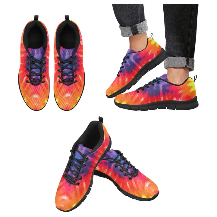 Womens Sneakers Orange Tie-dye Running Shoes - Womens | Sneakers | Running