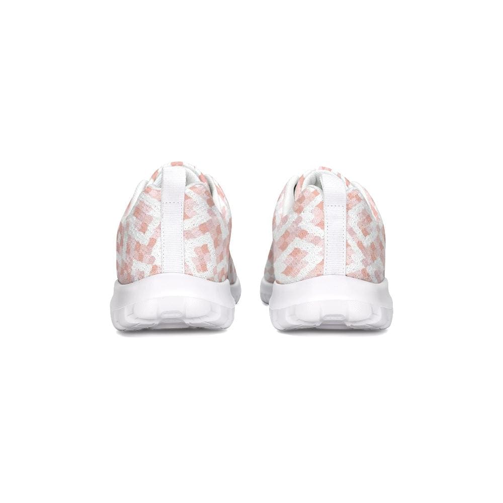 Womens Sneakers Pink & White Low Top Canvas Running Shoes - Womens | Sneakers