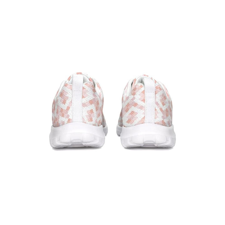 Womens Sneakers Pink & White Low Top Canvas Running Shoes - Womens | Sneakers