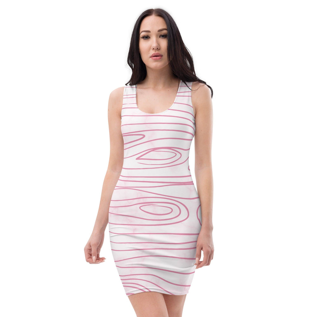 Womens Stretch Fit Bodycon Dress