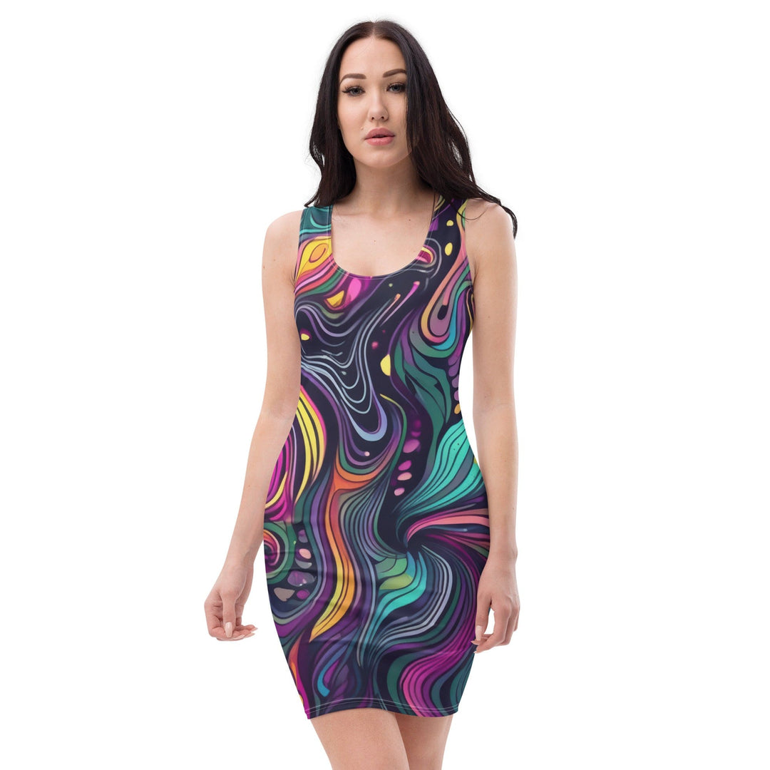Womens Stretch Fit Bodycon Dress
