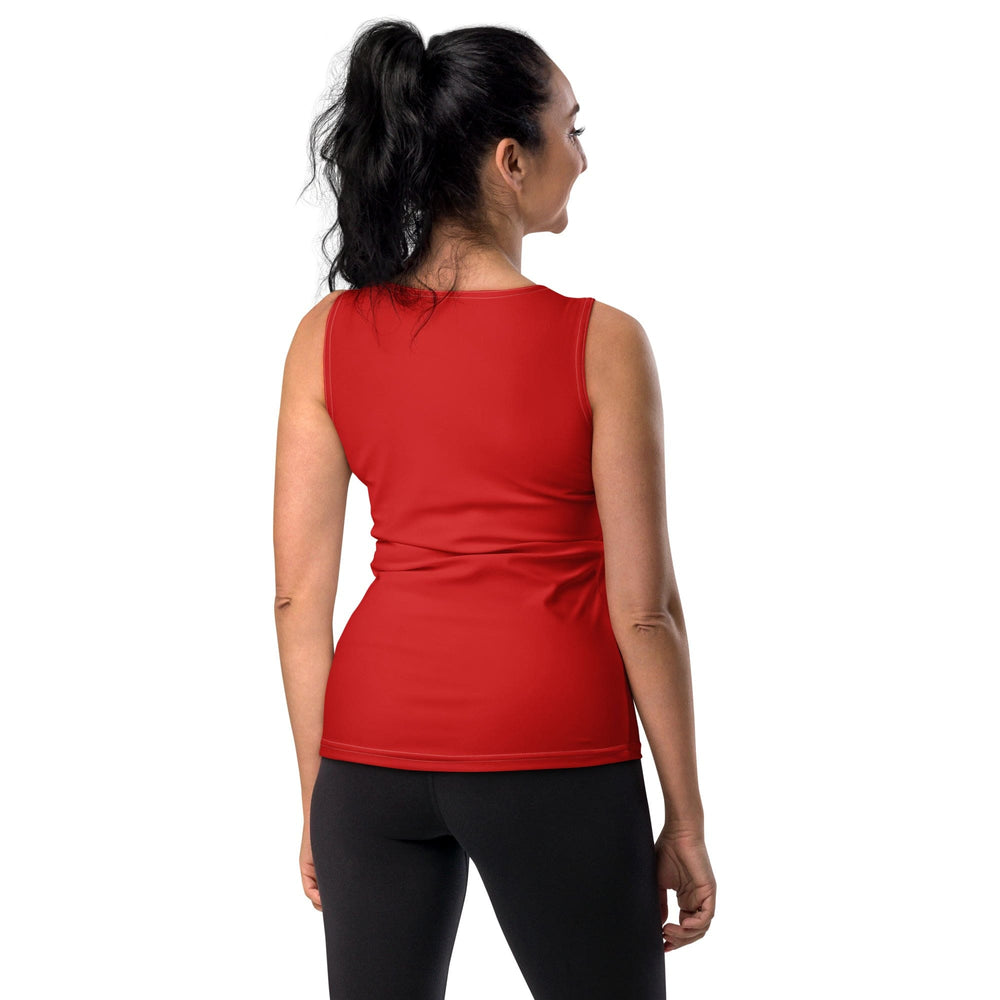 Womens Stretch Fit Tank Top Red - Womens | Tank Tops | AOP