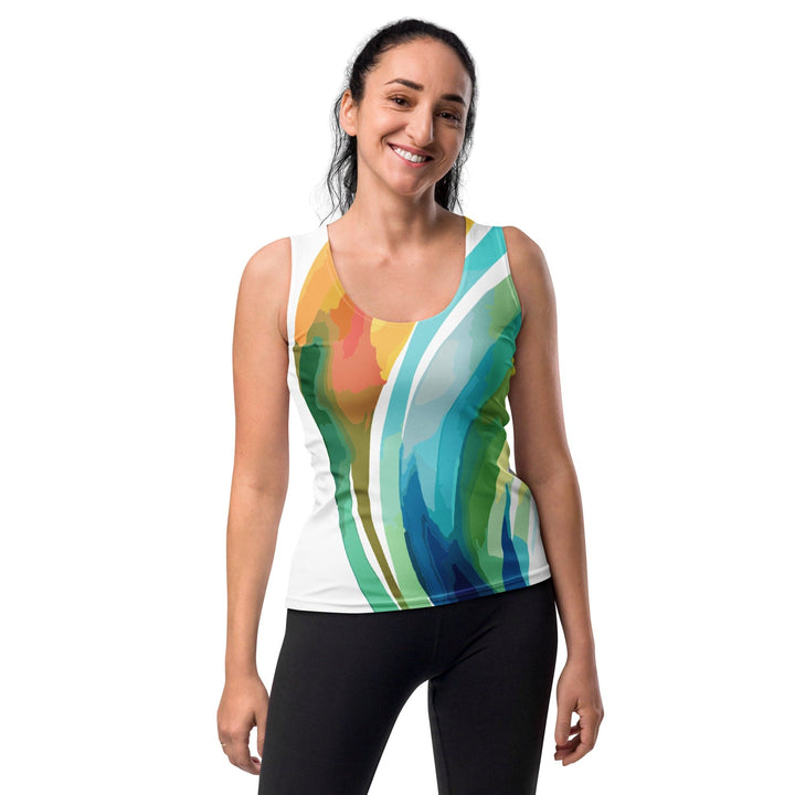 Womens Stretch Fit Tank Top Strength and Courage Design - Womens | Tank Tops