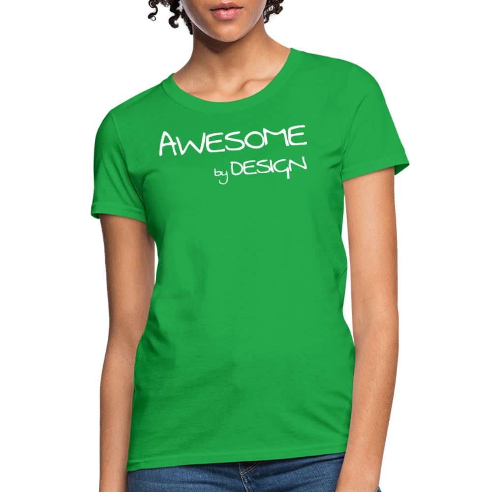 Womens T-shirt Awesome by Design Graphic Tee - Womens | T-Shirts