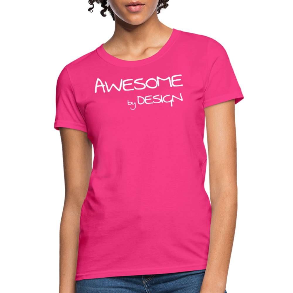 Womens T-shirt Awesome by Design Graphic Tee - Womens | T-Shirts