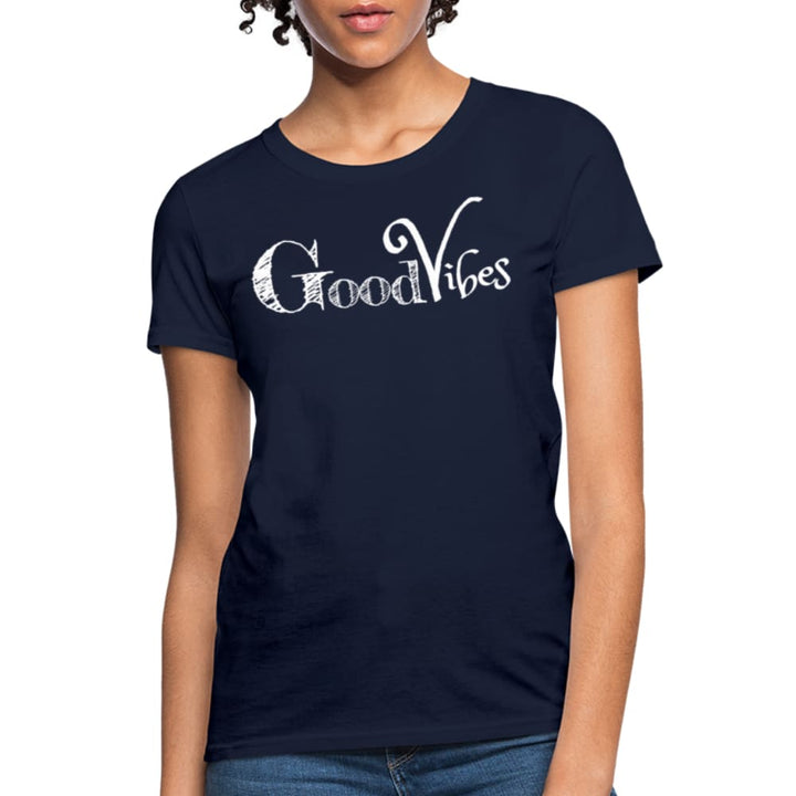 Womens T-shirt Good Vibes Graphic Tee - Womens | T-Shirts