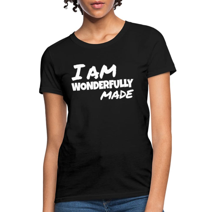 Womens T-shirt i am Wonderfully Made Graphic Tee - Womens | T-Shirts