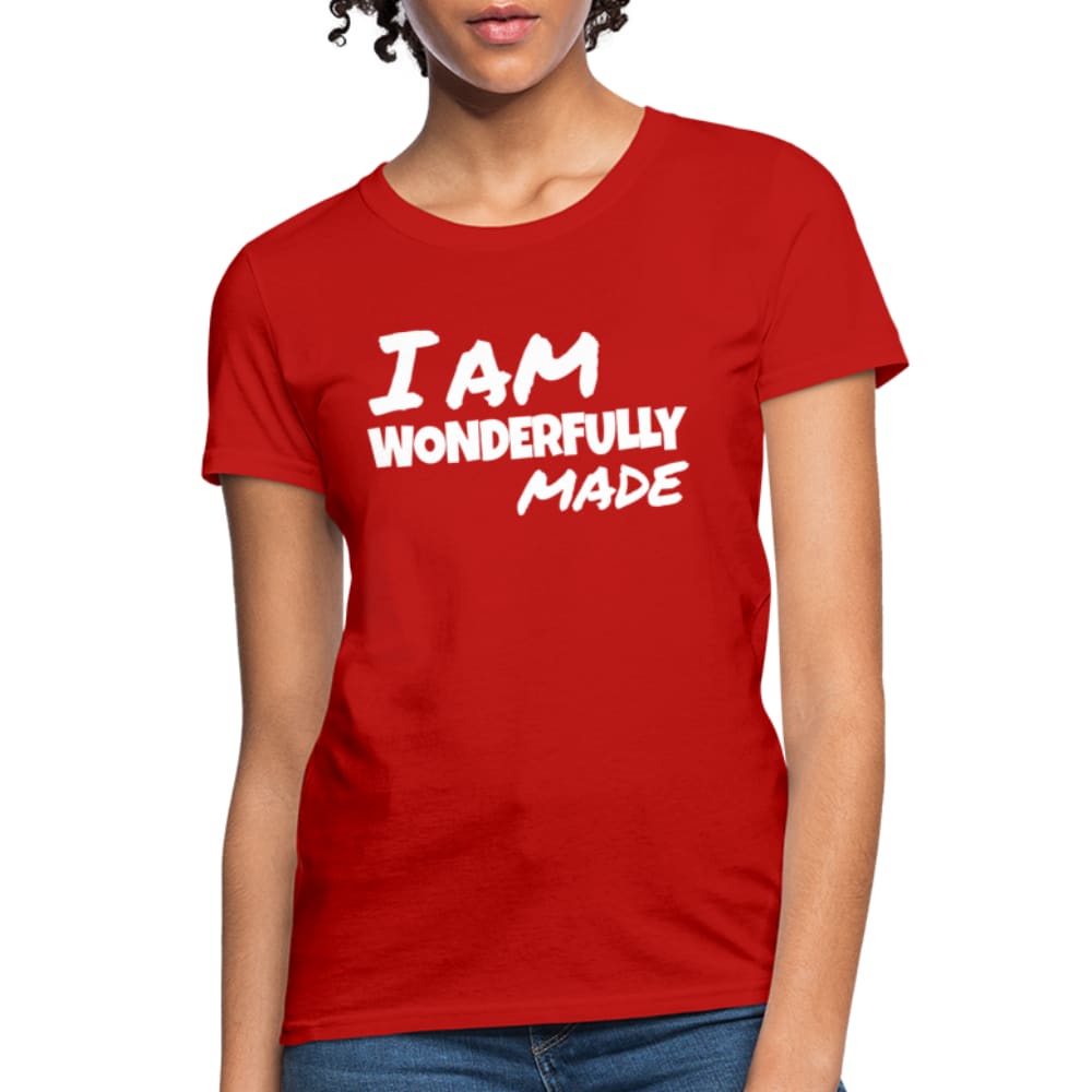 Womens T-shirt i am Wonderfully Made Graphic Tee - Womens | T-Shirts