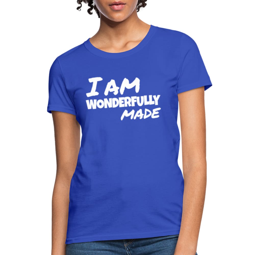 Womens T-shirt i am Wonderfully Made Graphic Tee - Womens | T-Shirts