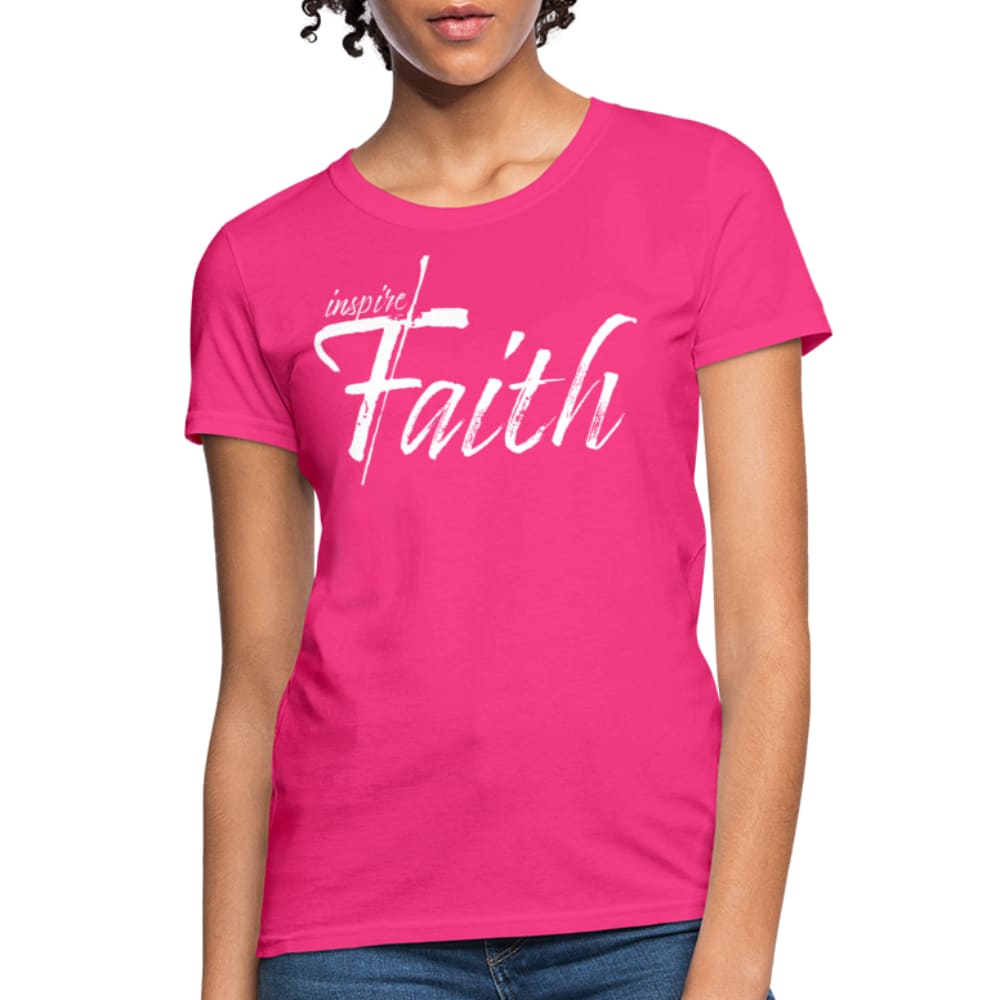 Womens T-shirt Inspire Faith Tee Graphic Tee - Womens | T-Shirts