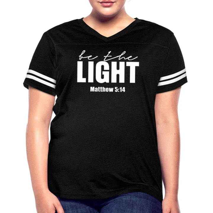 Womens T-shirt Vintage Sport - be the Light - Womens/T-Shirts/Vintage Sport