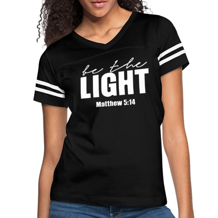 Womens T-shirt Vintage Sport - be the Light - Womens/T-Shirts/Vintage Sport