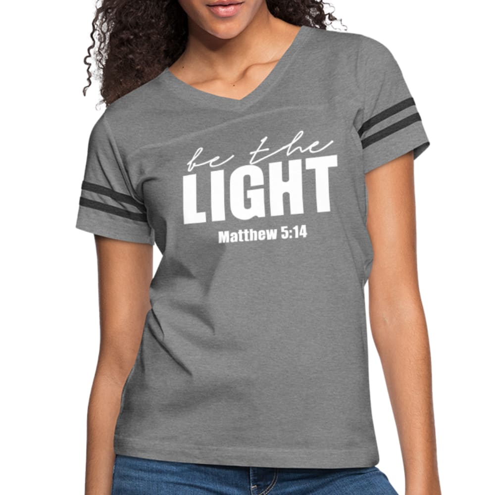 Womens T-shirt Vintage Sport - be the Light - Womens/T-Shirts/Vintage Sport
