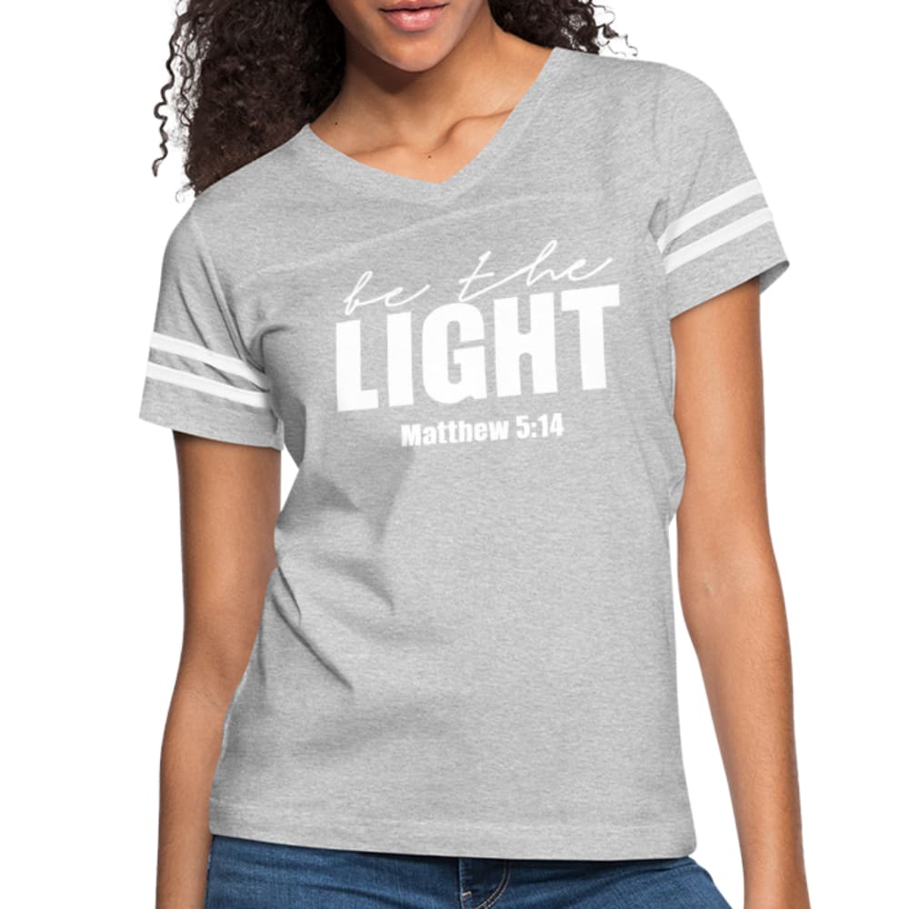 Womens T-shirt Vintage Sport - be the Light - Womens/T-Shirts/Vintage Sport