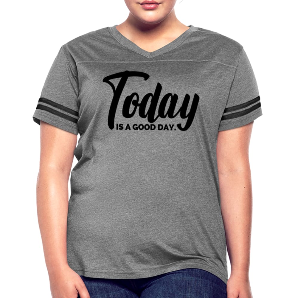 Womens T-shirt Vintage Sport White - Today is a Good Day