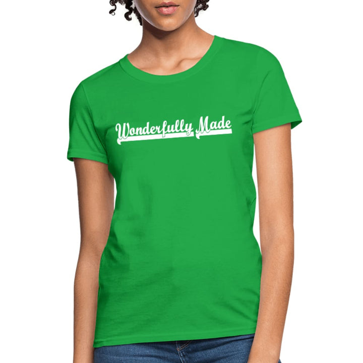 Womens T-shirt Wonderfully Made Graphic Tee - Womens | T-Shirts