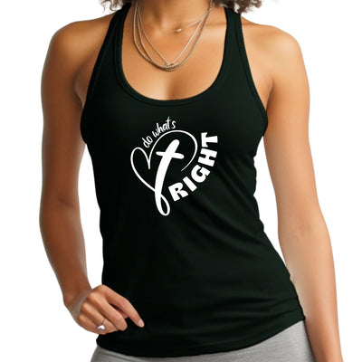 Womens Tank Top Fitness Shirt Say It Soul - Do What’s Right - Womens | Tank Tops
