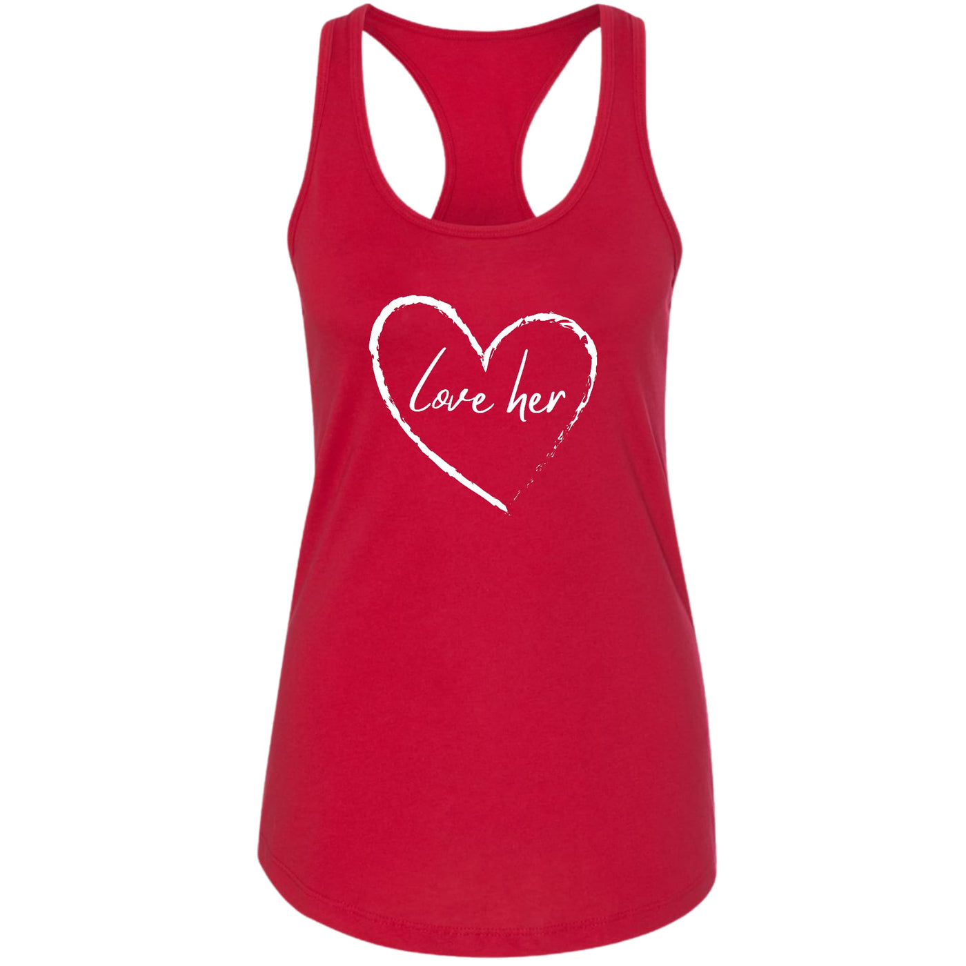 Womens Tank Top Fitness T - shirt Say It Soul Love Her - Tops