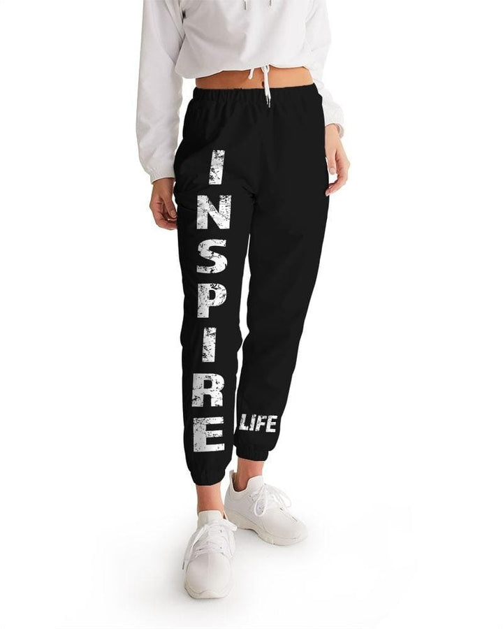 Womens Track Pants - Dark Grey Inspire Graphic Sports Pants - Womens | Pants