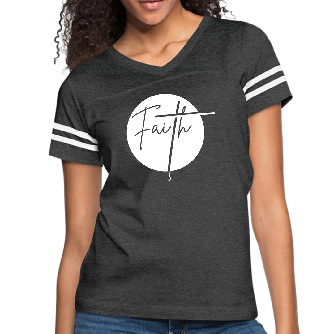 Womens Vintage Sport Graphic T-shirt Faith - Womens | T-Shirts | Vintage Sport