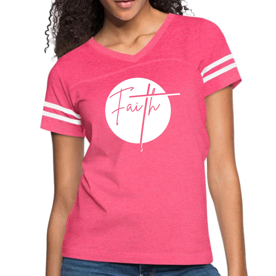 Womens Vintage Sport Graphic T-shirt Faith - Womens | T-Shirts | Vintage Sport