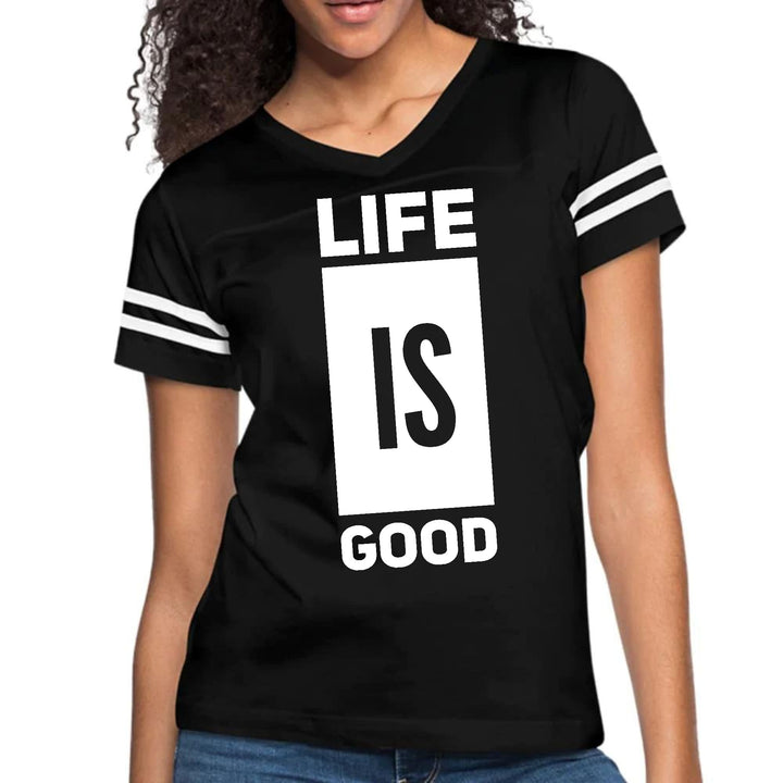 Womens Vintage Sport Graphic T-shirt Life Is Good - Womens | T-Shirts | Vintage