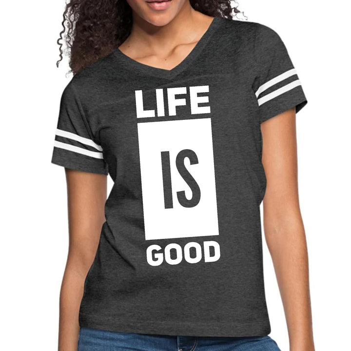 Womens Vintage Sport Graphic T-shirt Life Is Good - Womens | T-Shirts | Vintage